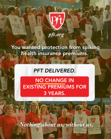 PFT CBA no change in insurance premiums