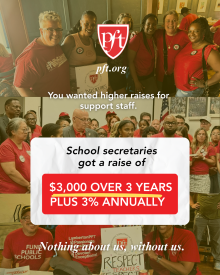 PFT CBA secretaries raises