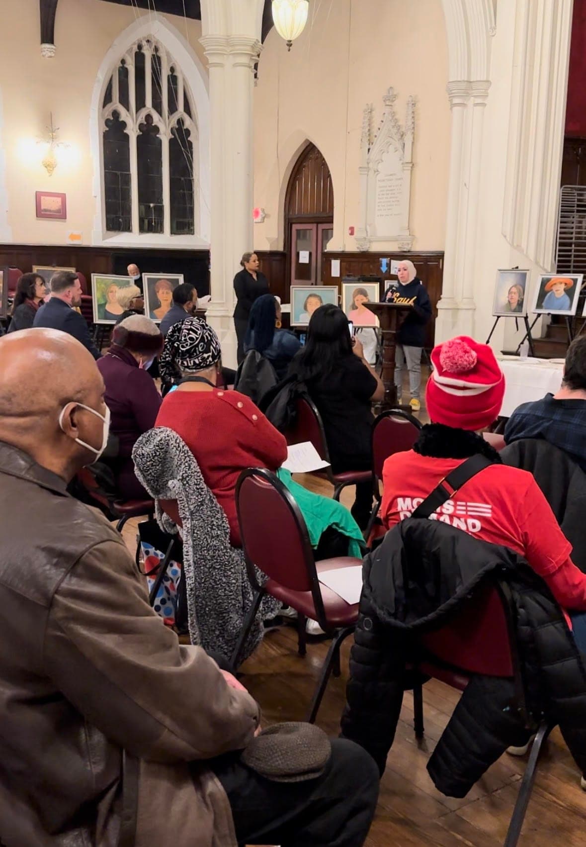 Meredith Elizalde Shares Poem in Honor of Son Nicolas at CeaseFirePA Vigil