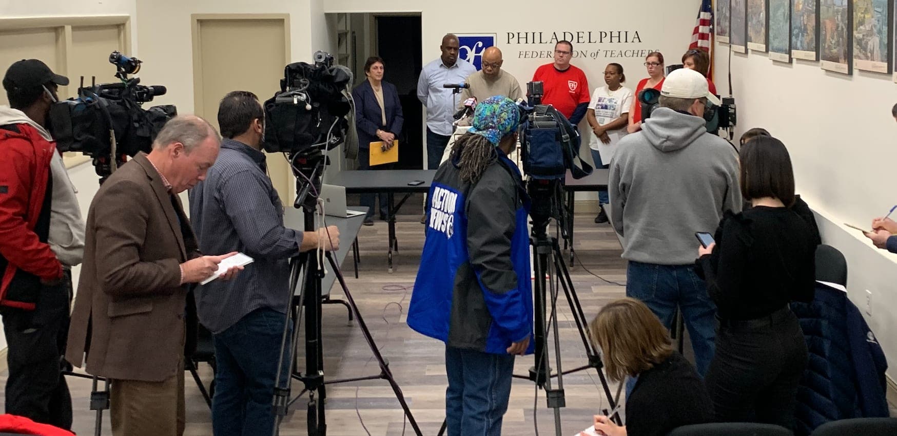 PFT Pres Jerry Jordan Announced Legal Filings in Fight for Healthy Schools