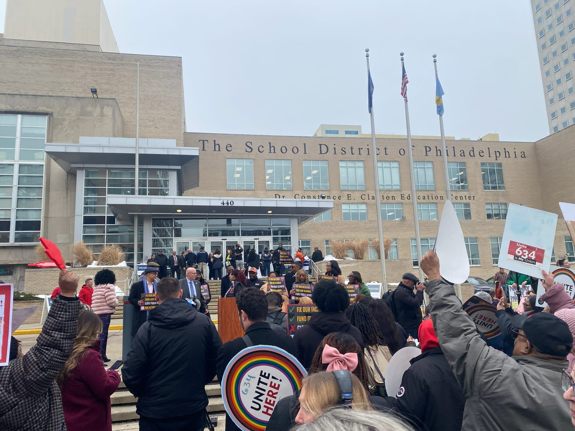 Philly Labor Unites to Urge District to Stop Mass Closure of Schools