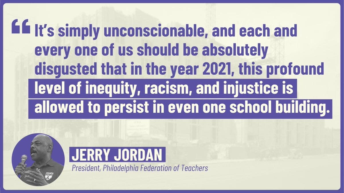 PFT President Jerry Jordan Testifies at Council Hearing on Facilities Crisis