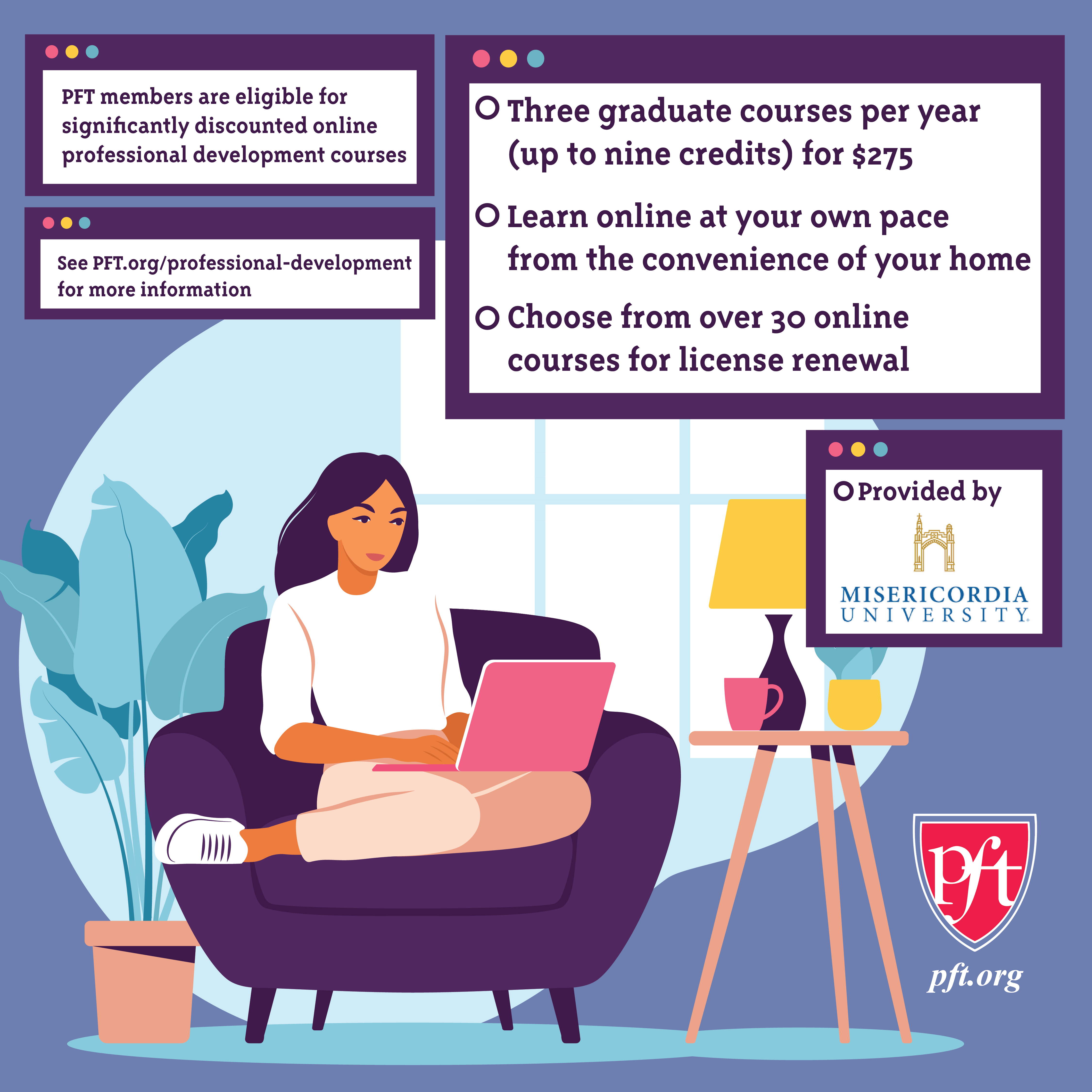 Discounted online PD courses from Misericordia